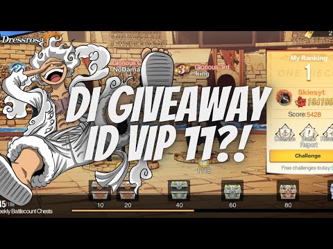 DI GIVEAWAY ID VIP 11 SULTAN NODAMAGE ID PALING GOKIL - NEW WORLD VIRGOUR VOYAGE