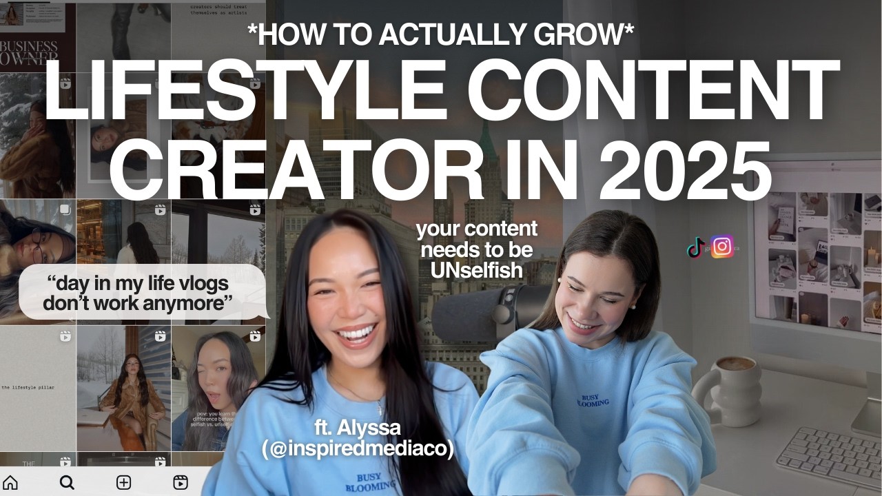 The 1M follower strategy that lifestyle influencers use to blow-up in 2025 (ft. InspiredMediaCo)