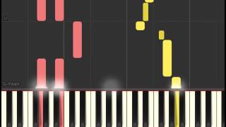 Guardian 도깨비 OST: Lasse Lindh - Hush (Piano sheet &amp; Synthesia)