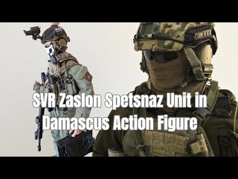 SVR Zaslon Spetsnaz Unit in Damascus, New Action figure by Damtoys 1/6