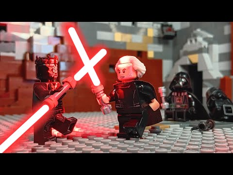 Lightsaber duel on geonosis but with Darth Vader,  Kylo Ren, and Darth Maul