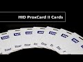 HID Fargo - 1326 ProxCard II Cards - Clamshell - Video HID Fargo - 1326 ProxCard II Cards - Clamshell - Video