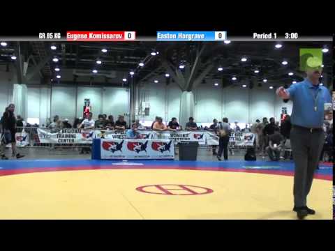 Greco GR 85 KG - Eugene Komissarov vs. Easton Hargrave