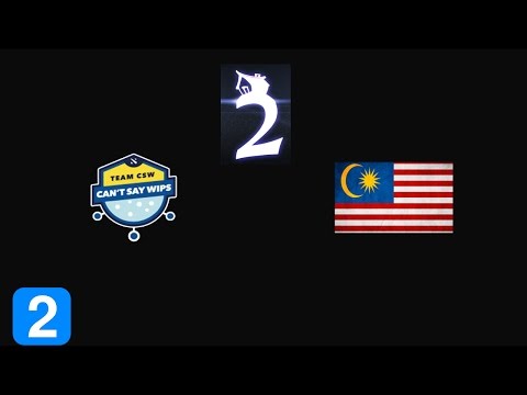 Highlights Can't Say Wips vs TeamMalaysia Game 2- The Summit 2