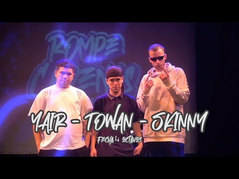 YAIR VS TOWAN VS SKINNY - OCTAVOS - ROMPE CADENAS FREE - FECHA 4 2023