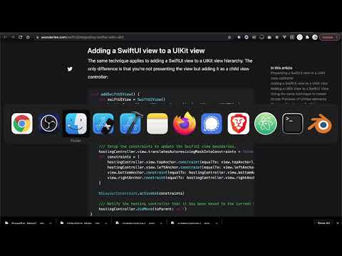 Answer: Building iOS UI with UIKit Storyboard and SwiftUI struct based Views?