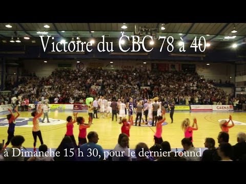 2014 0524 2ème MATCH DES PLAYOFFS DE N2 CBC Caen - GET Vosges (4ème quart temps)