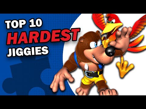 Top 10 HARDEST Jiggies in Banjo-Kazooie