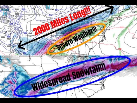 Short Update On Upcoming Major Winter Storm Landon!!!