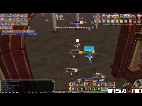 Secret Room bugged INSANITY Flyff