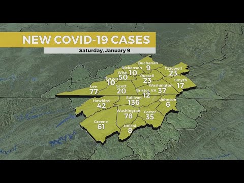 TDH: 366 new COVID-19 cases in Northeast Tennessee; 5 new deaths