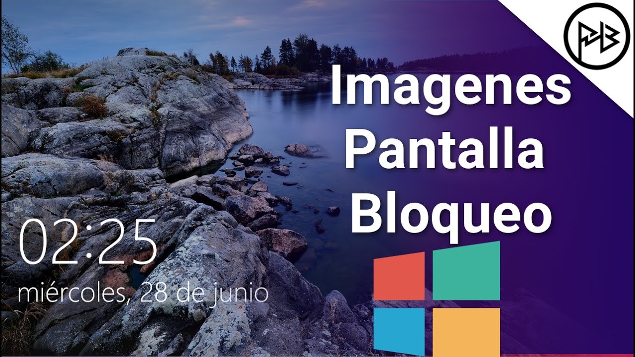 ¿Cómo copio la imagen de la pantalla de bloqueo en Windows 10?