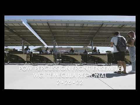 POW Percussion 2022 Front Ensemble Etude