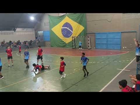 jogo da liga Jandaia de handebol masculino infantil x são Sebastião do paraíso