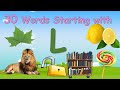 30 Words Starting with Letter L ||  Letter L words || Words that starts with L