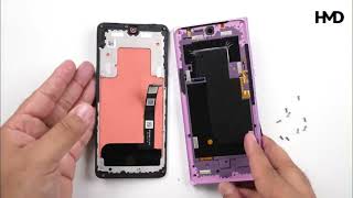 HMD How to replace the display on HMD Skyline