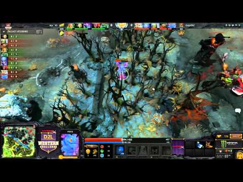 HyperX D2L Western Challenge - Na'Vi vs Fnatic game 1