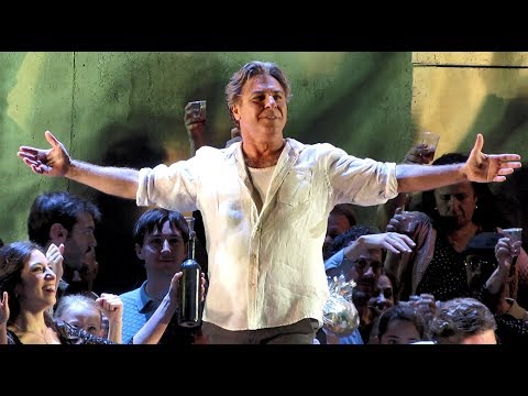Roberto Alagna | "A casa, a casa" "Viva il vino spumeggiante" (Brindisi) - Cavalleria Rusticana