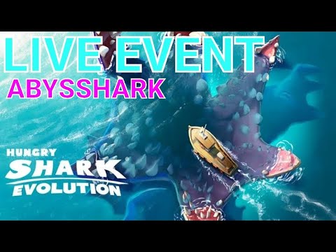 Abysshark new live event(most mines eaten)-Hungry Shark Evolution
