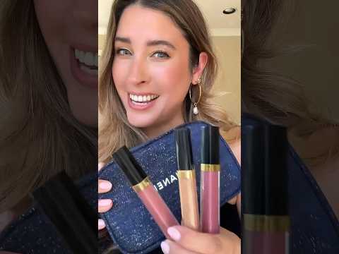 CONJUNTO DE PRESENTE CHANEL LIP GLOSS: CONJUNTOS DE PRESENTE CHANEL HOLIDAY 2023 Desembalagem e detalhes