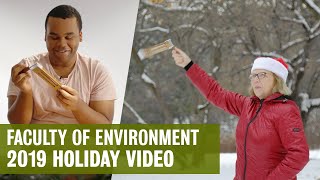 Waterloo students react to retro environmental technology (Happy holidays!)