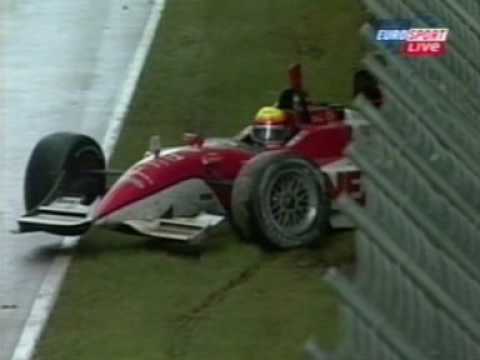 2001 CART Gugelmin crashes at Road America