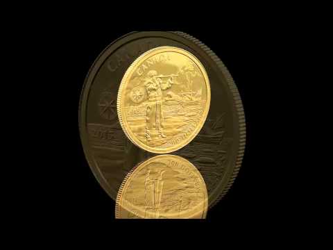 2015 1/2 oz Pure Gold Coin - Great Canadian Explorers - Henry Hudson