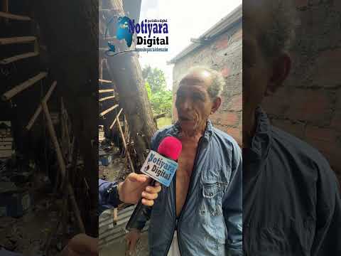 Varios damnificados por desbordamientos del Río Yaracuy en el municipio Cocorote 