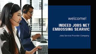 Indeed Jobs Net Embossing Service