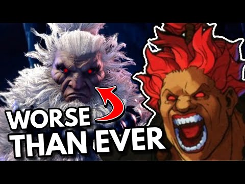 The Entire Terrifying Story of Akuma ! - Street Fighter History (1991-2024)