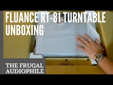 Fluance RT 81 Turntable Unboxing