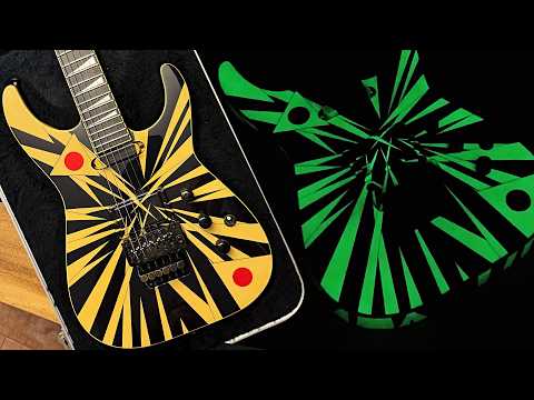 Jackson USA Custom Shop Soloist '89 - Rising Sun GLOW IN THE DARK Finish - All Original & EXTRA RARE image 23