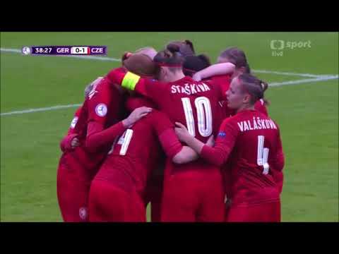 Michaela Khýrová - gól na EURO WU17 2017