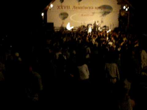 XXVII Lemko Vatra 2009 in Zdynia, Poland-Friday night concert clip