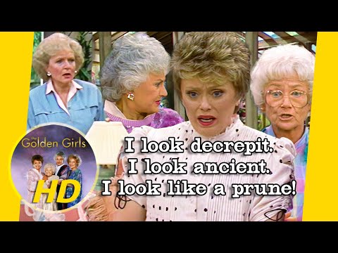 Blanche Panics Over Fading Beauty and Considers Plastic Surgery! - Golden Girls HD
