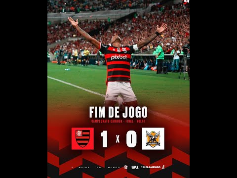Flamengo 1 x 0 Nova Iguaçu - 2º Jogo Final Carioca  - 07/04/2024