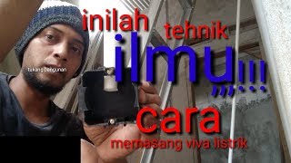 #Cara pasang pipa instalasi listrik dan mangkok saklar
