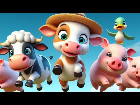 Küçük hayvanlar eğleniyor ve eğleniyor (30 DAKİKA) - Çocuk Şarkısı