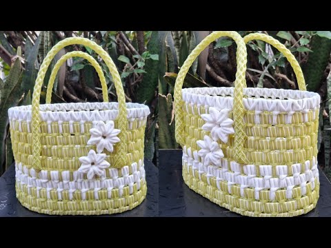 Straps Basket with plastic wire,  mini Straps  basket 