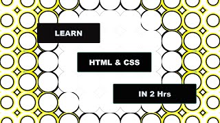 HTML & CSS Crash Course for Beginners-Learn basics in 2 hours