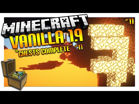 Let's Play Minecraft 1.9 - VANILLA SURVIVAL - CHESTS COMPLETE! Episode 11 (Let's Play)