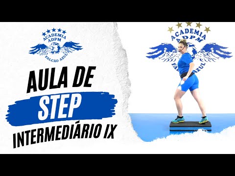Aula de Step Intermediário IX