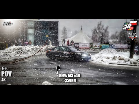 MOTO WOŚP Węgierska Górka BMW M3 e46 Drifting POV MotoLogiaTV [4K]