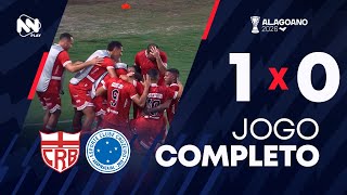 CRB 1 X 0 CRUZEIRO-AL - 21/01/26 | ALAGOANO 2026 | #LIVE