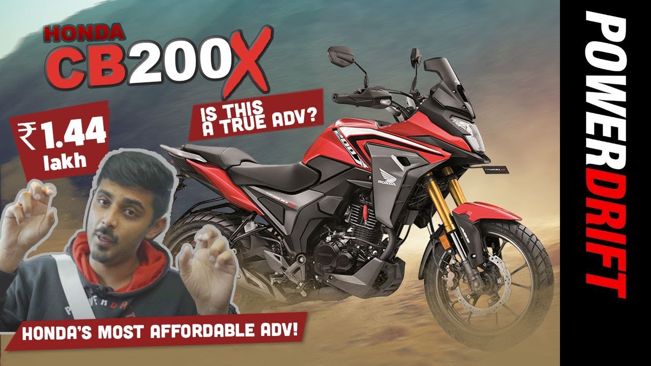 Honda CB200X | India’s smallest Adventure Tourer? | PowerDrift