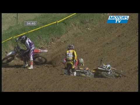 MX2 Start of the race 1 in Bulgaria 2010