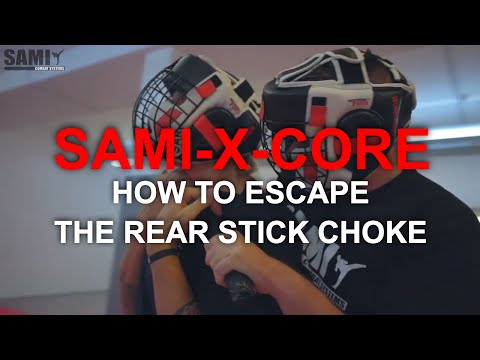 PETER WECKAUF | SAMI-X-CORE How to escape the rear stick choke | SAMICS