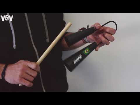 AGOBK-S - Small Double Agogo - Black