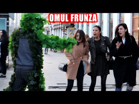 AM SPERIAT STRĂINII CA OMUL TUFIȘ ☘️ BushMan Prank in Romania