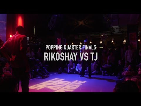 SHOW AND PROVE THE BATTLES 2017 | POPPING QUARTER FINALS | RIKOSHAY VS TJ
